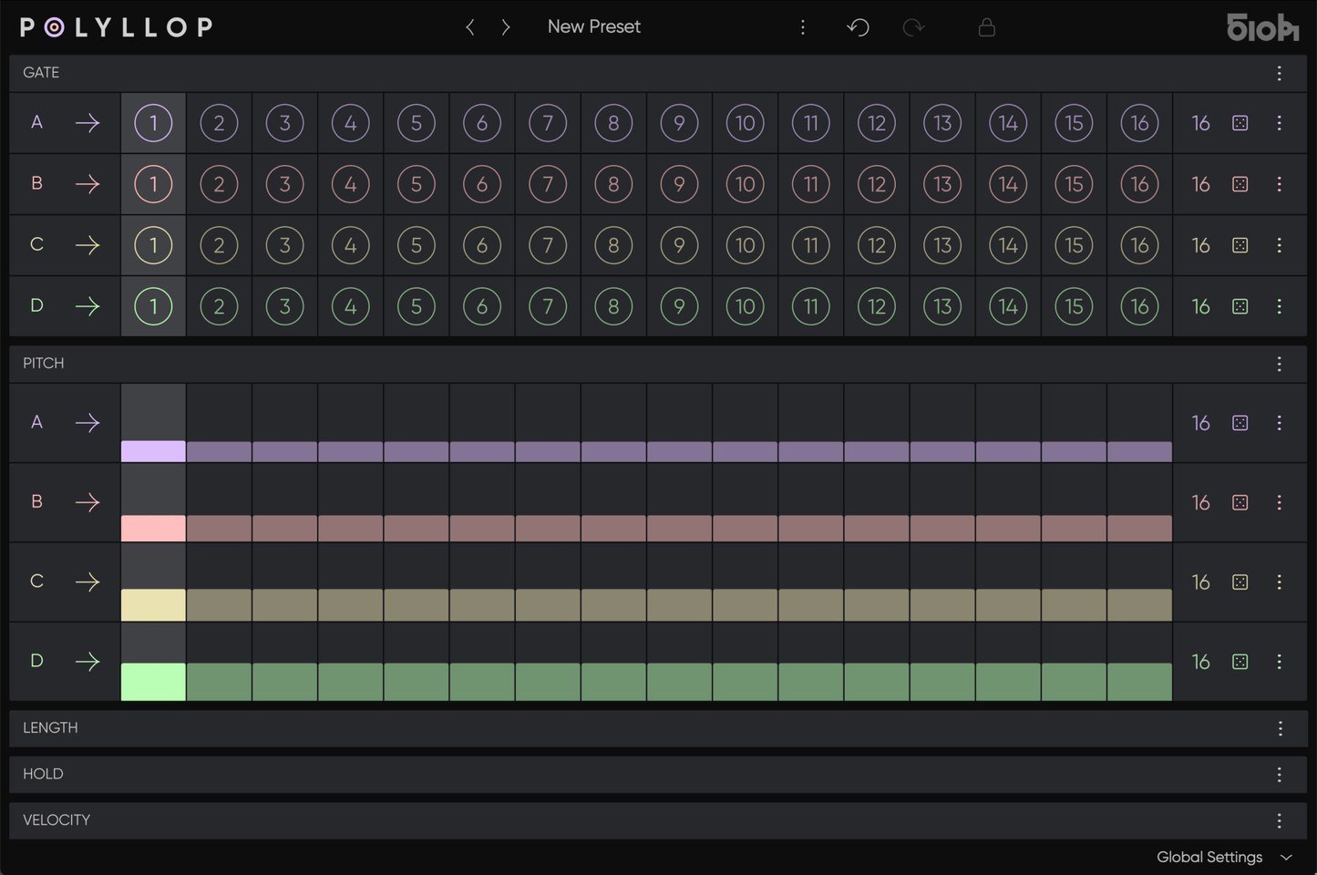 POLYLLOP Sequencer (AU/VST) - 510k Arts UG (haftungsbeschränkt)