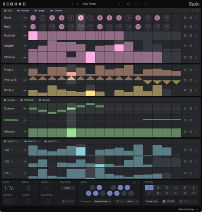 SEQUND Sequencer for Pro Tools (AAX) - 510k Arts UG (haftungsbeschränkt)